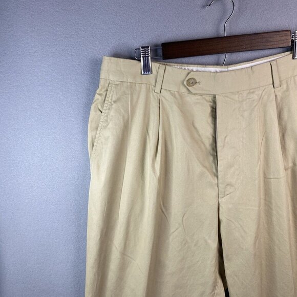 Hugo Boss Dr Hook Wool Dress Pants, Slacks Men's 34X30 Borgosesia Egypt‎ Cotton - Picture 2 of 12